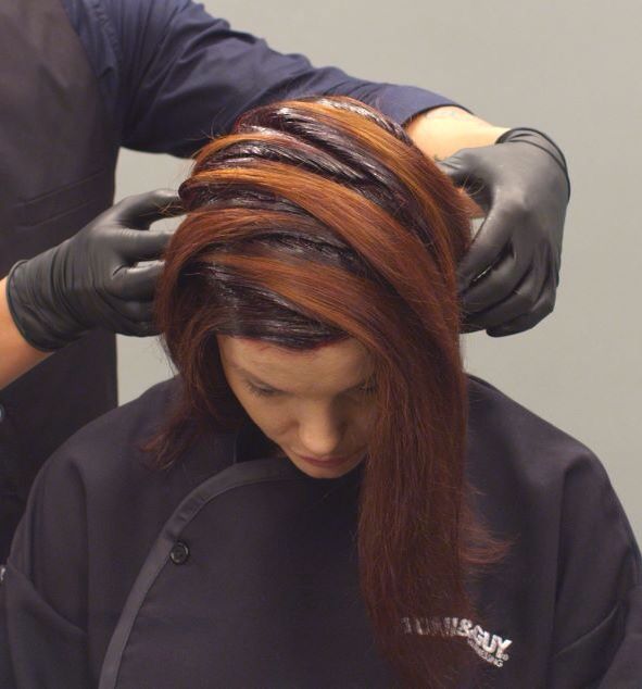 Мелирование волос в перово