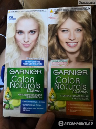 Краска для волос Garnier Color naturals creme фото