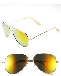 Золотые солнцезащитные очки