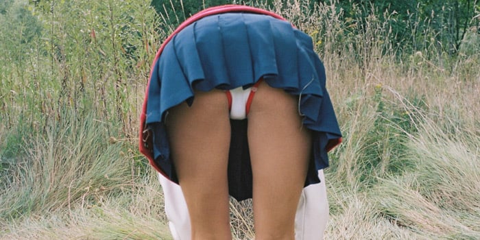 Feeling exposed in your short skirts?