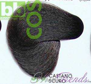 BBCos Keratin Color 3/0 шатен темный