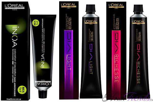 Профессиональные безаммиачные краски Loreal Professionnel