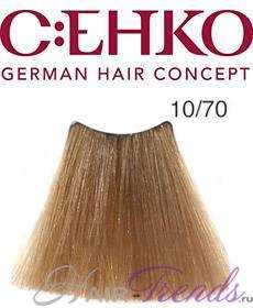 C:EHKO 10/70 - оттенок Ультрасветлый ванильный блондин