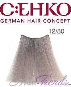 C:EHKO 12/80 - оттенок Фиолетовый платиновый блондин