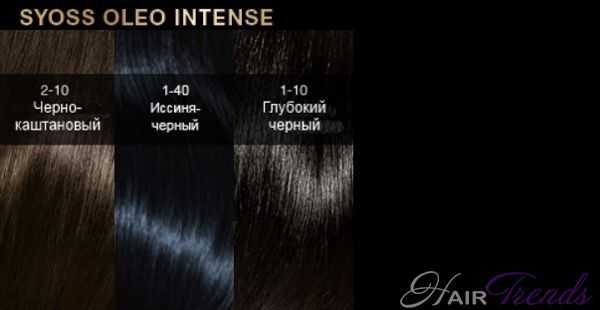 ТЕМНЫЕ ОТТЕНКИ OLEO INTENSE