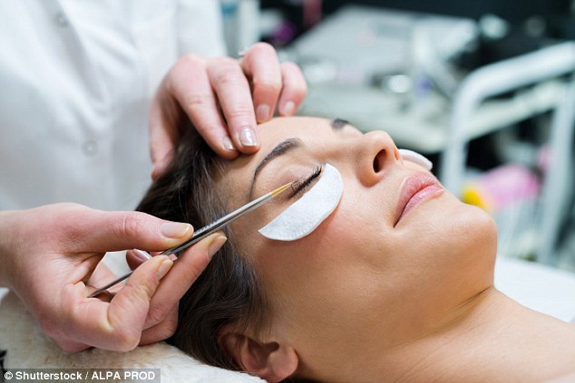 Dangerous? Eyebrow and eyelash tinting has been banned in states such as California because of the potential damaging side effects it could cause on the skin