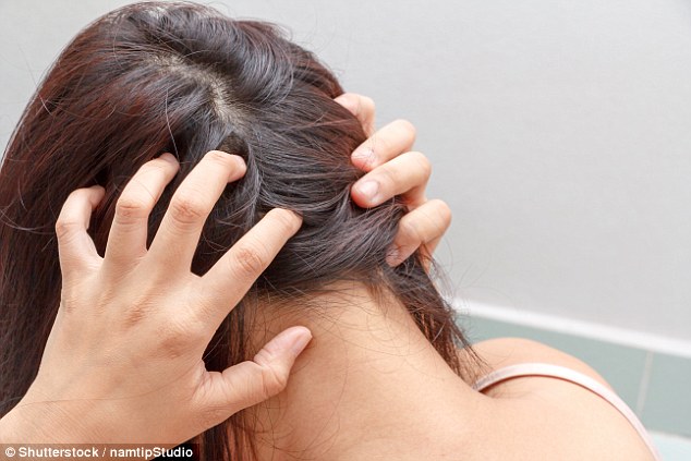 Sally-Ann advises using pure coconut oil to combat a dry scalp