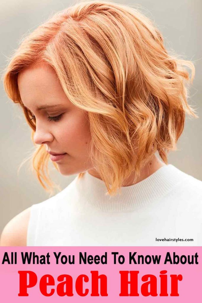Beautiful coral hair color you will wanted to try