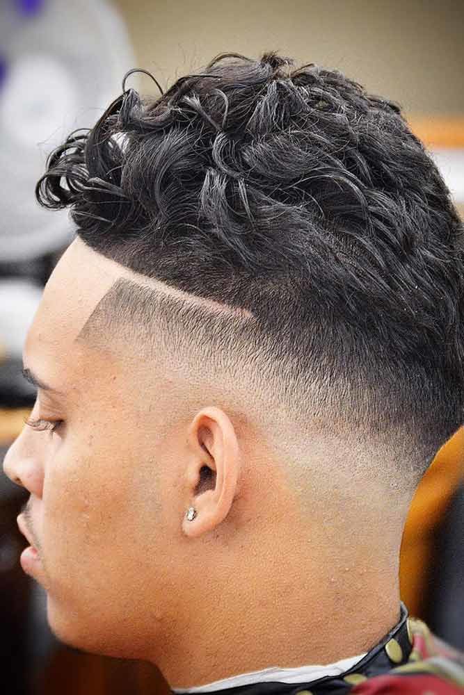 Medium Wavy Haircut #blackmenhairstyles #blackmenhaircuts