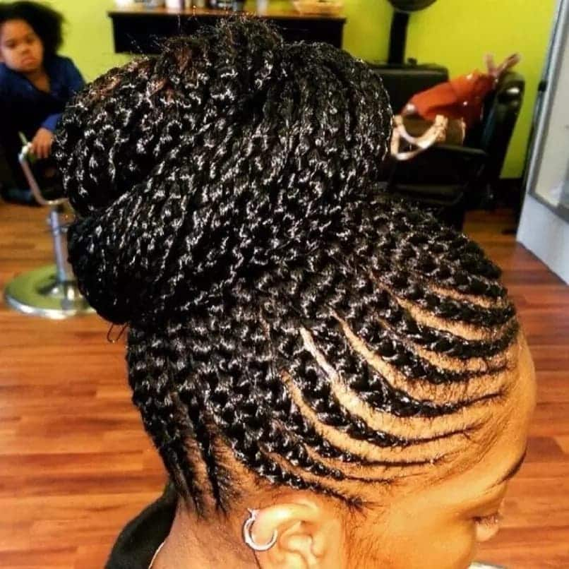 pencil lines braids