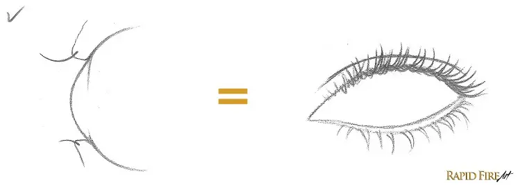 how to draw eyebrows correctly