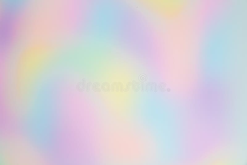Blurred and Pretty Rainbow or Multi Colored Background with Organic, Free-formed Shapes. royalty free stock photos
