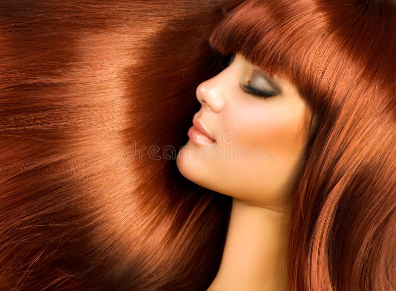 Healthy Hair royalty free stock photography