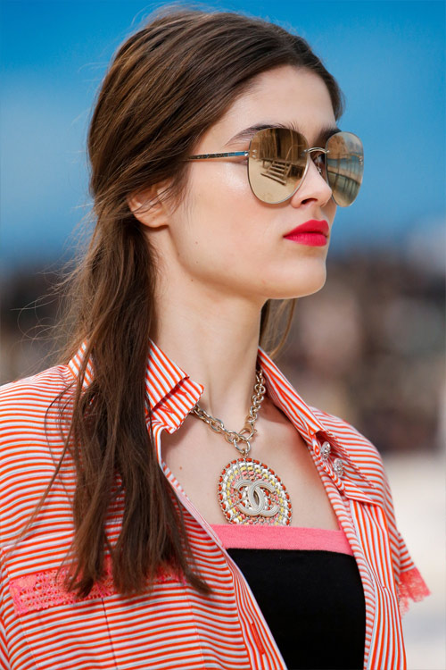 Модные солнцезащитные очки от Chanel весна-лето 2019