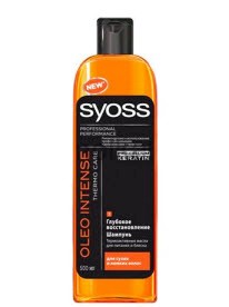 Syoss Oleo Intense Thermo Care - шампунь для сухих и ломких волос