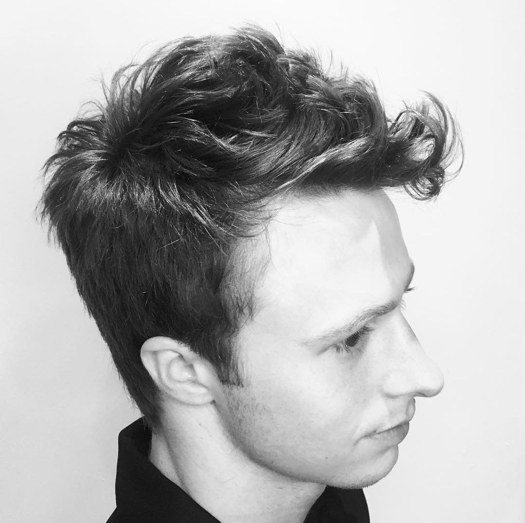 Wavy Hairstyles For Men