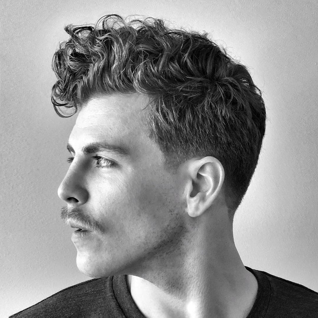 good haircuts for curly hair men
