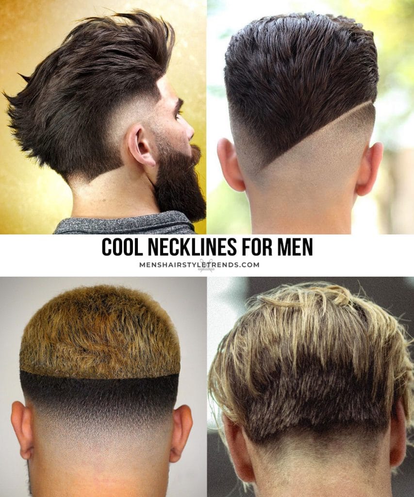 cool neckline haircuts for men