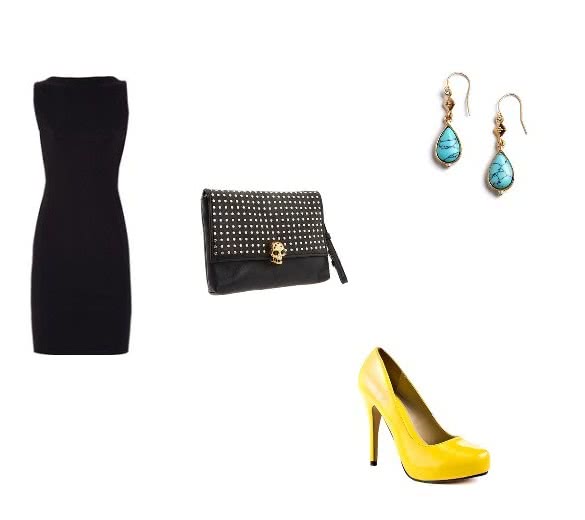Yellow Shoes Outfit Combination 3